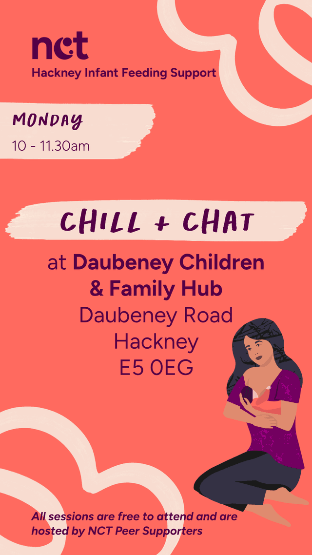 NCT Hackney Infant Feeding Support – Chill + Chat
