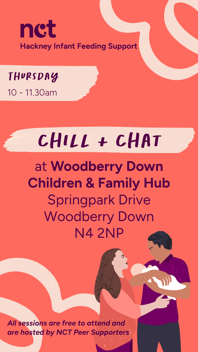NCT Hackney Infant Feeding Support – Chill + Chat